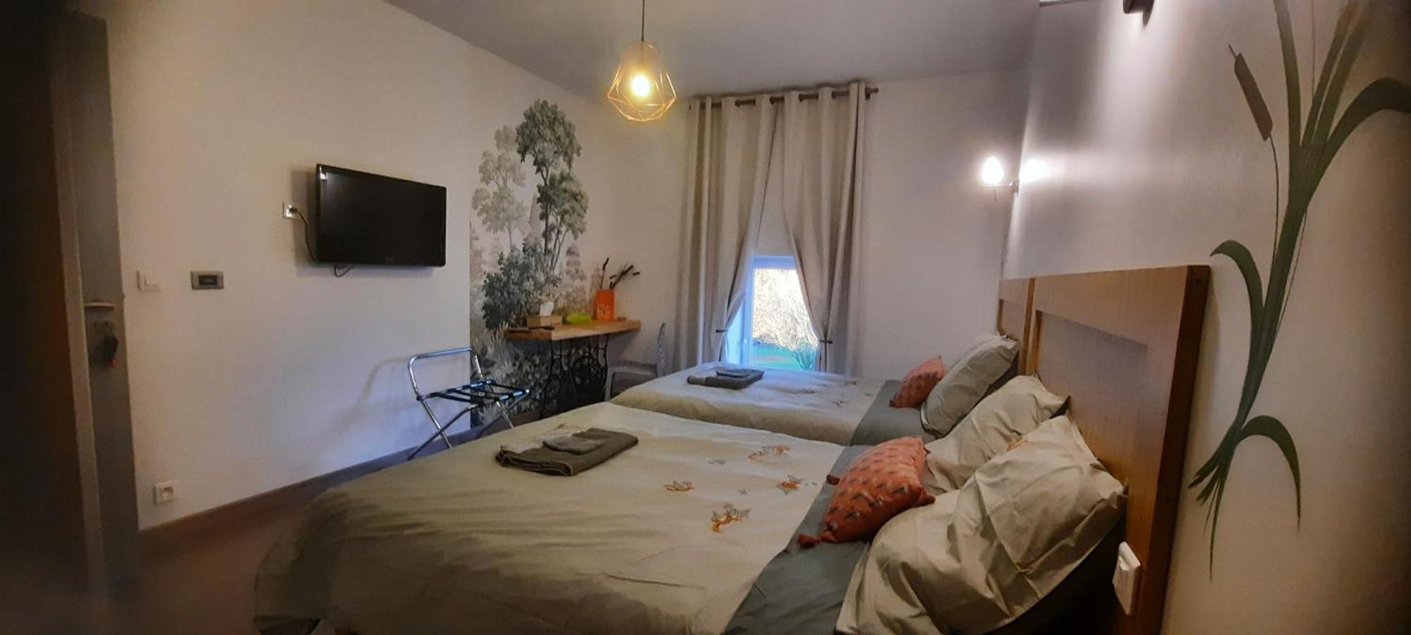 Les Etangs Du Moulin D'Harcy Bed & Breakfast Lonny ภายนอก รูปภาพ